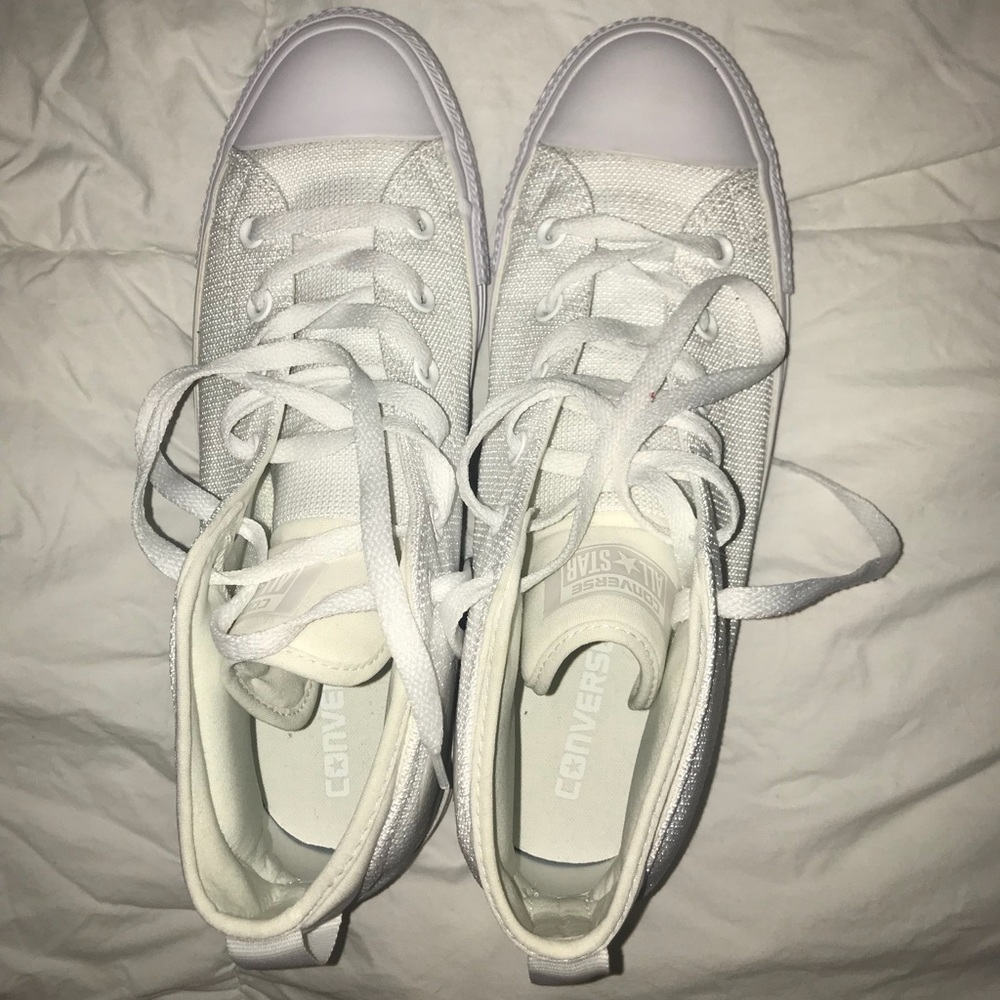 White high top converse